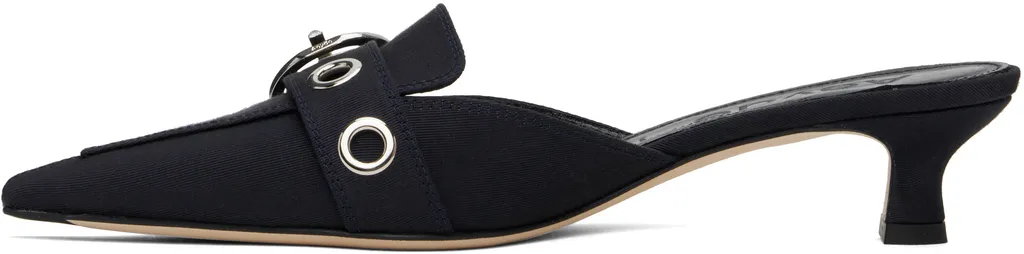 35Mm Danielle Decorative-Buckle Mules