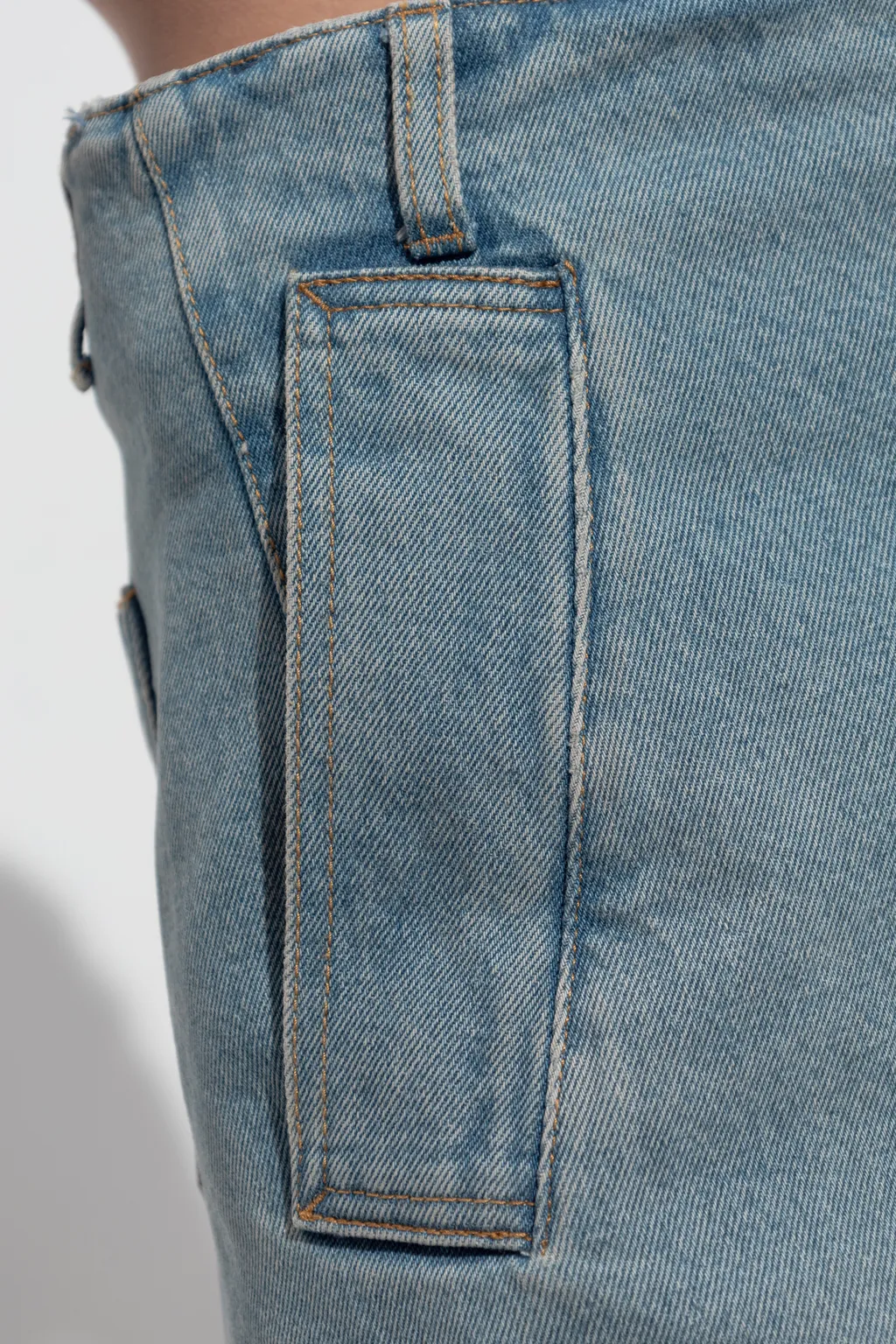 Denim Midi Skirt