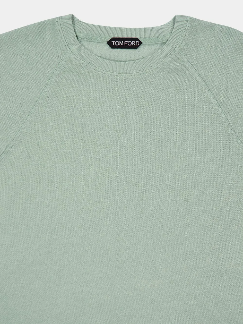 Tom Ford Logo-Patch Crewneck Sweatshirt