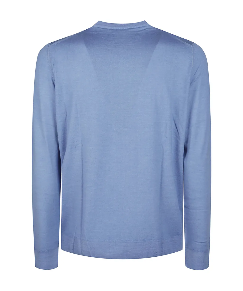 Merino-Wool Crew-Neck Sweater