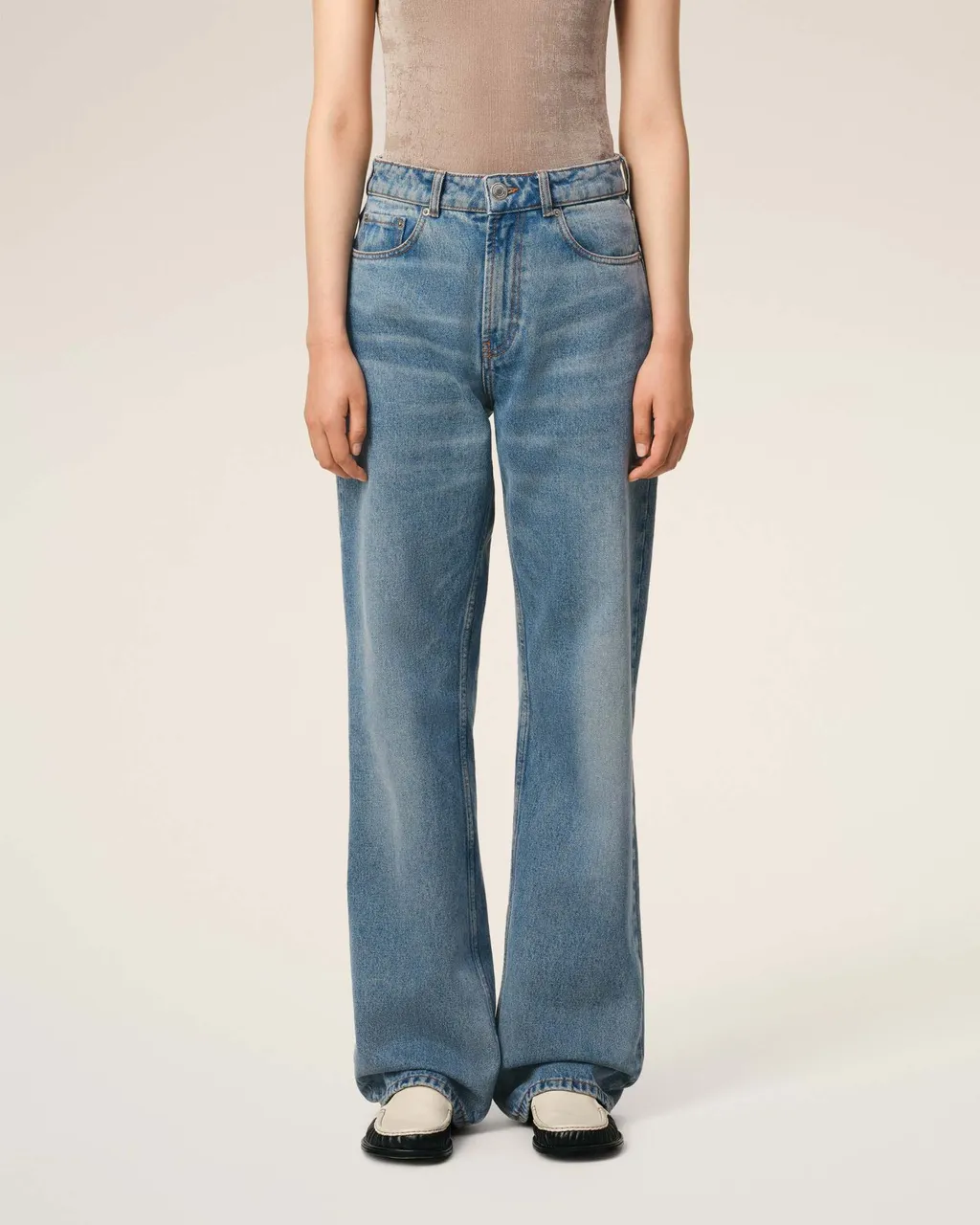 Ami Paris Large Fit Jeans