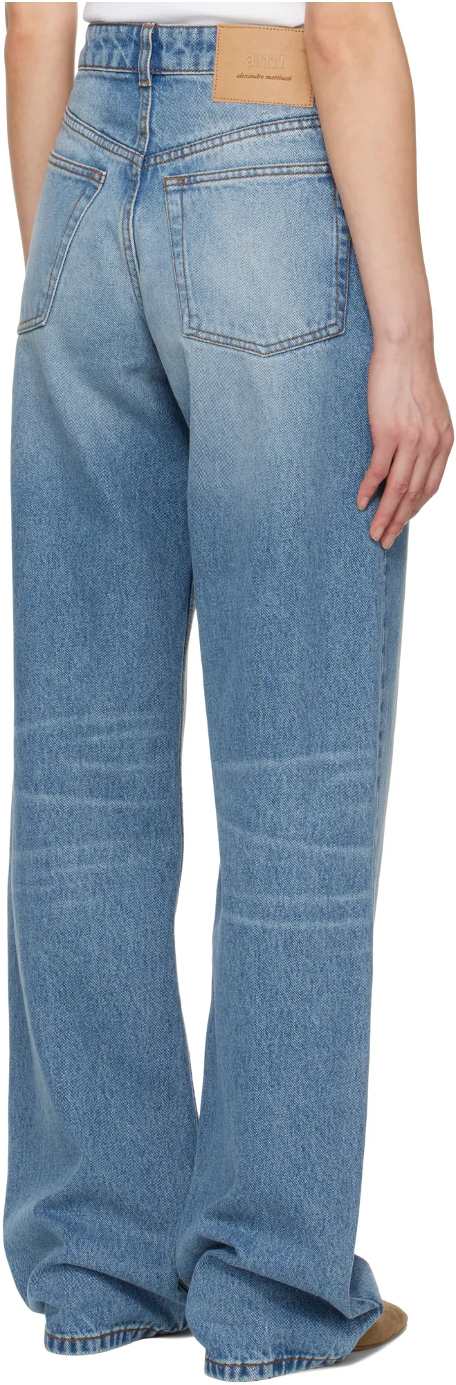 Ami Paris Large Fit Jeans