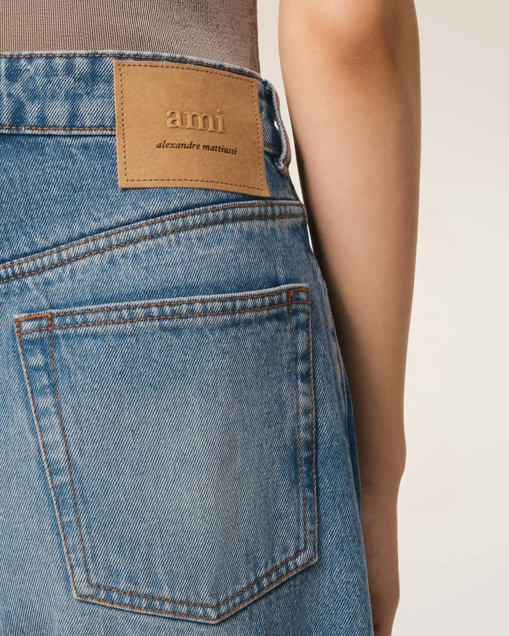 Ami Paris Large Fit Jeans