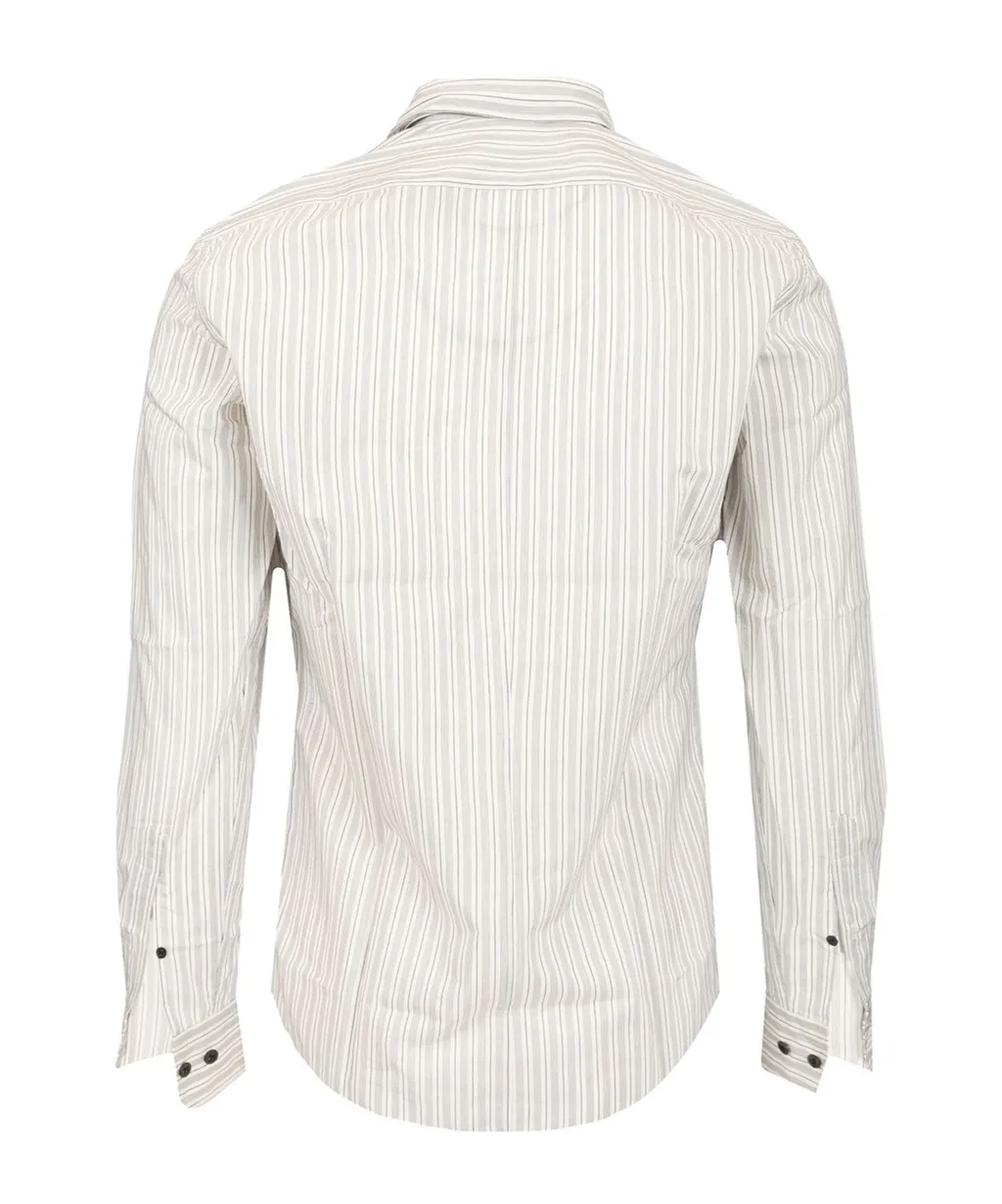 Dries Van Noten Striped Button-Up Shirt
