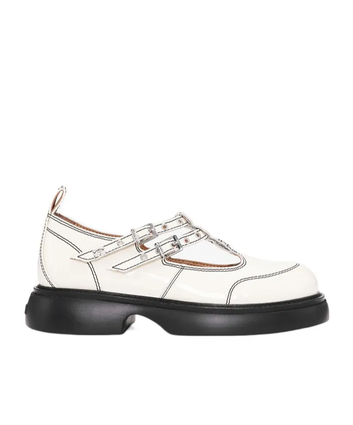 Ganni Loafers Shoes Made Of Eco Leather