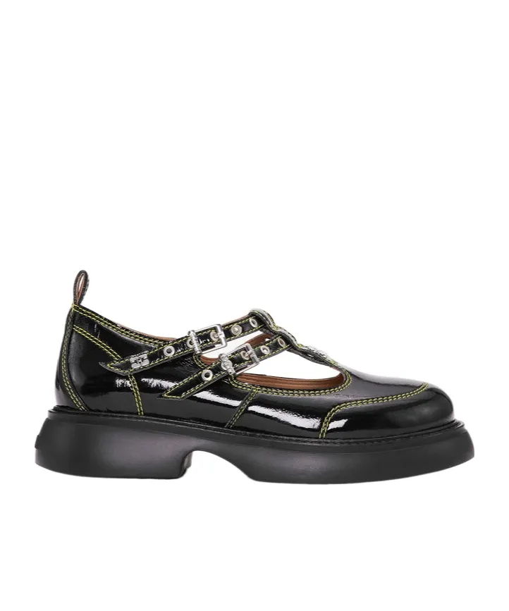 Ganni Loafers Shoes Made Of Eco Leather