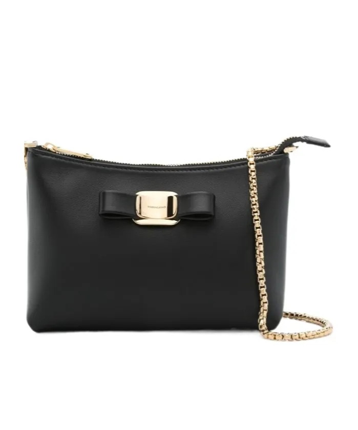 Zippered Shoulder Bag