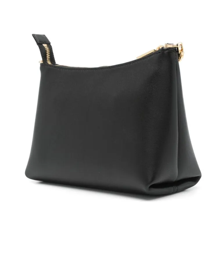 Zippered Shoulder Bag