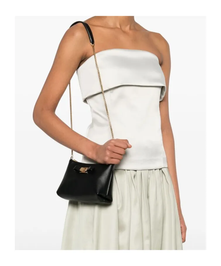 Zippered Shoulder Bag