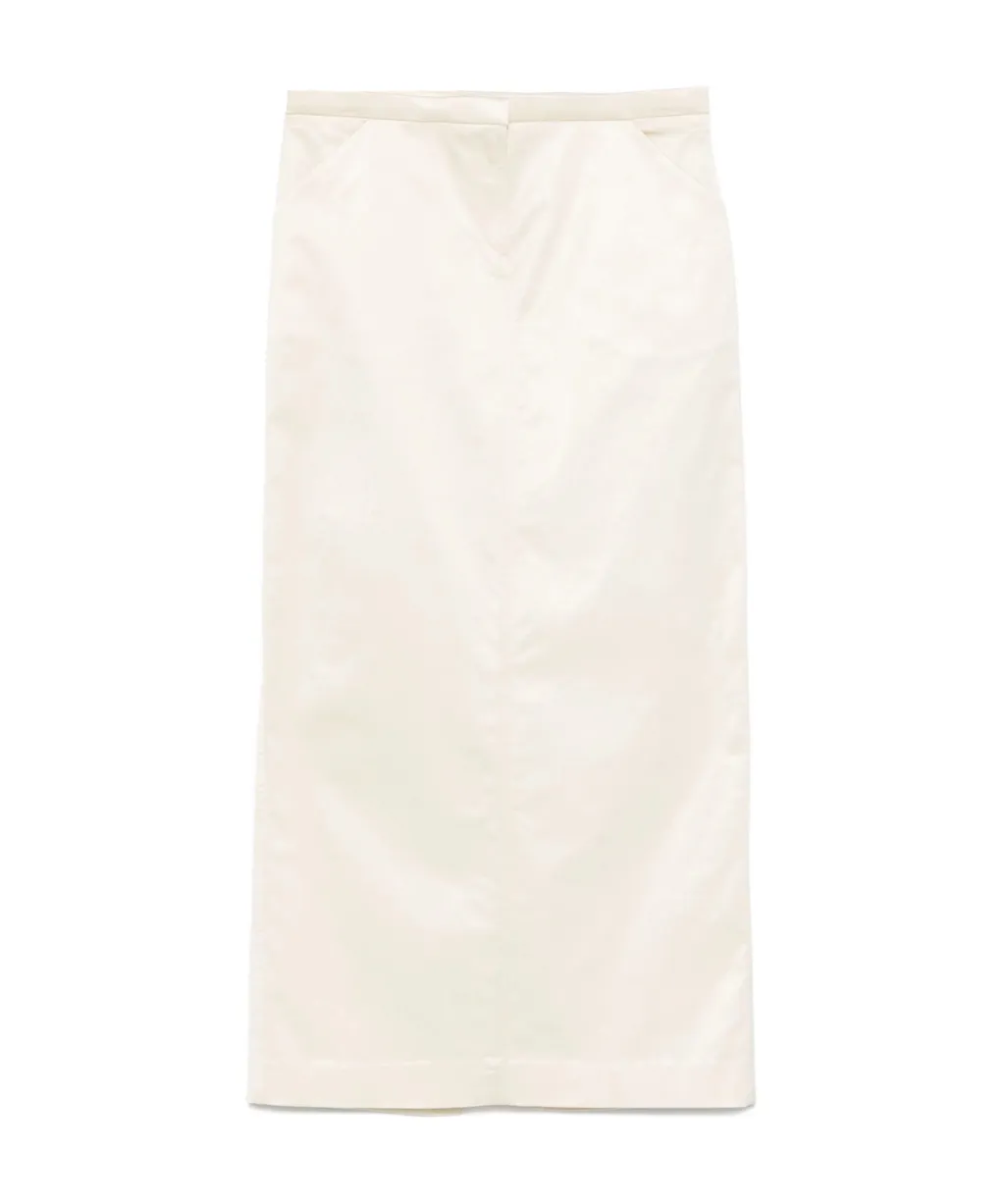 TotÊMe Back-Slit Midi Skirt