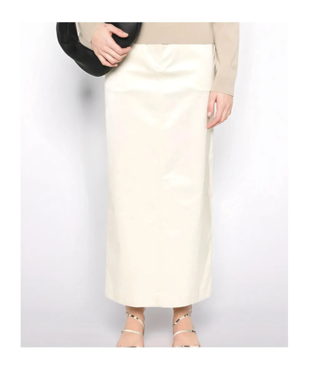 TotÊMe Back-Slit Midi Skirt