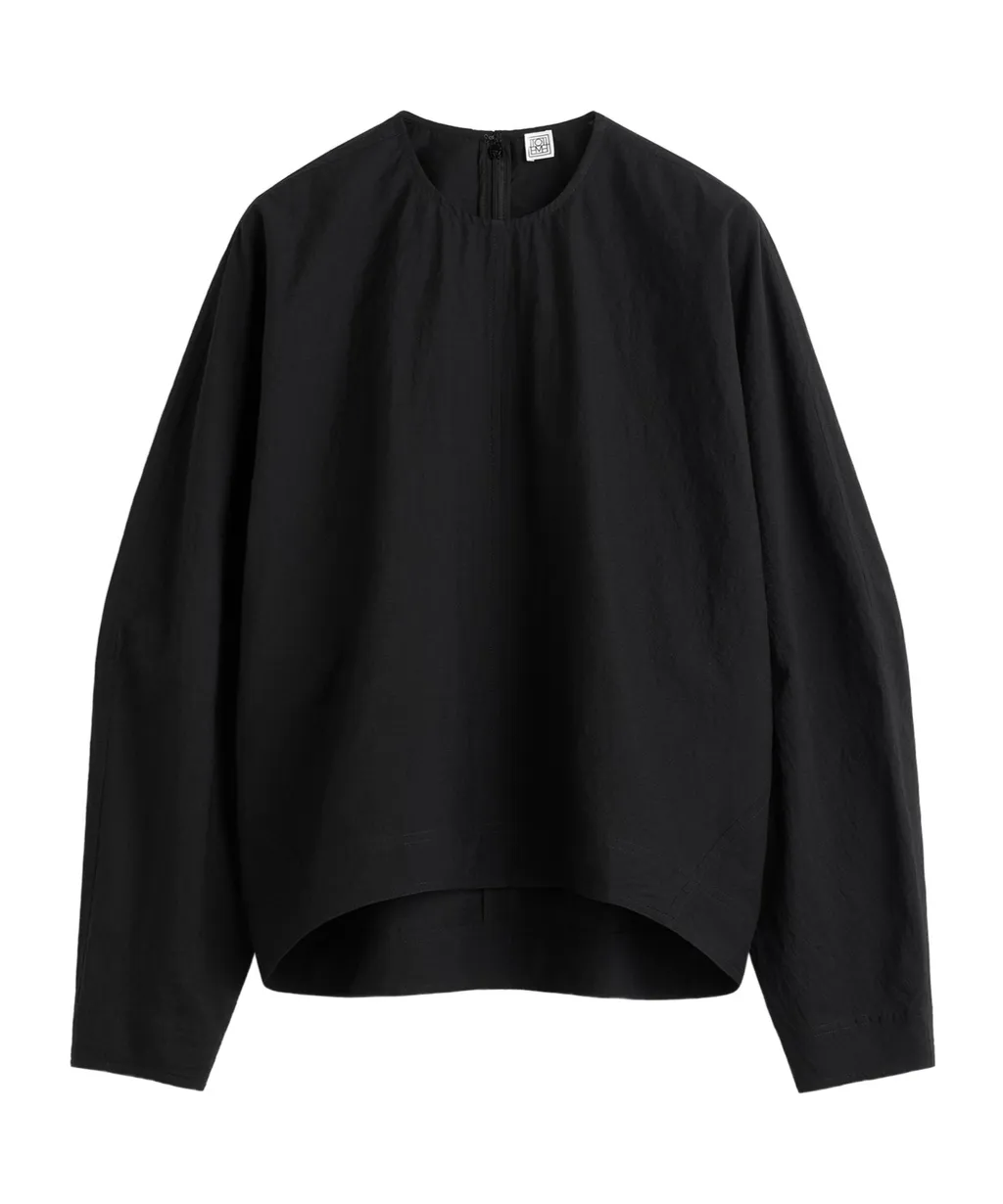 Batwing-Sleeve Blouse