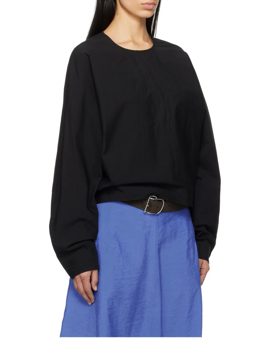 Batwing-Sleeve Blouse