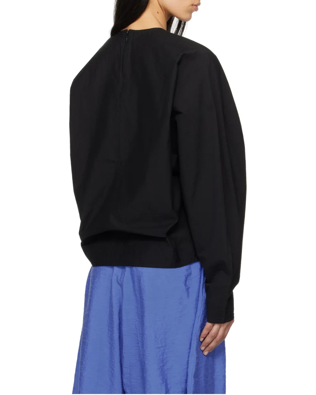 Batwing-Sleeve Blouse