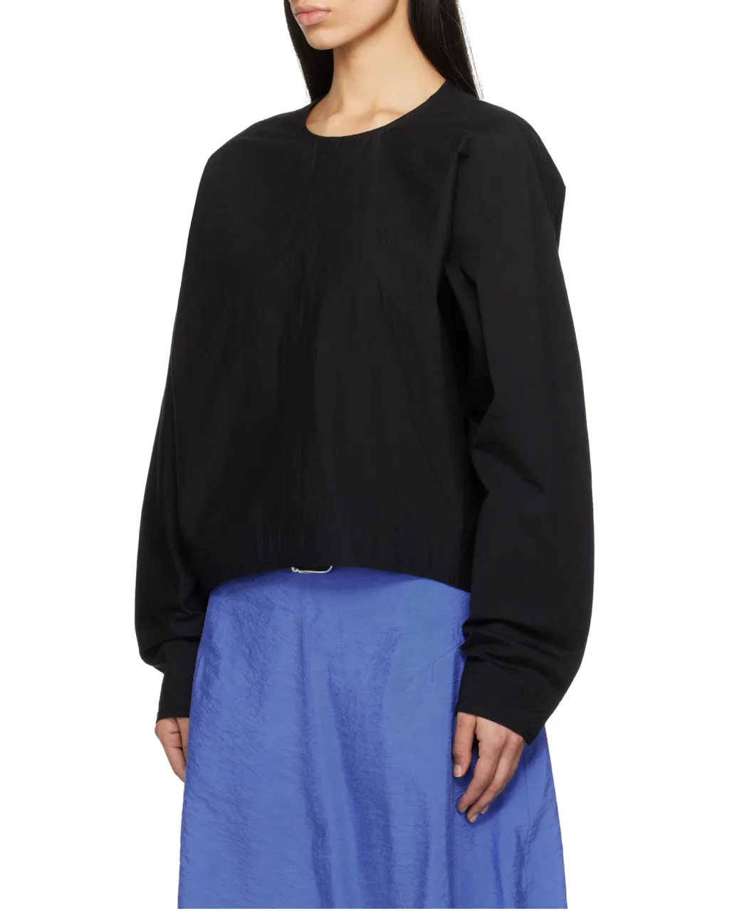 Batwing-Sleeve Blouse