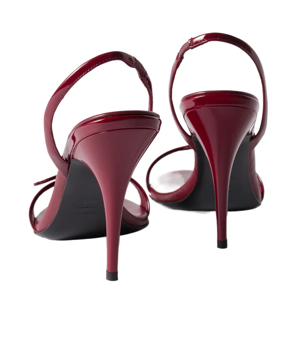 Patent Leather Sandals