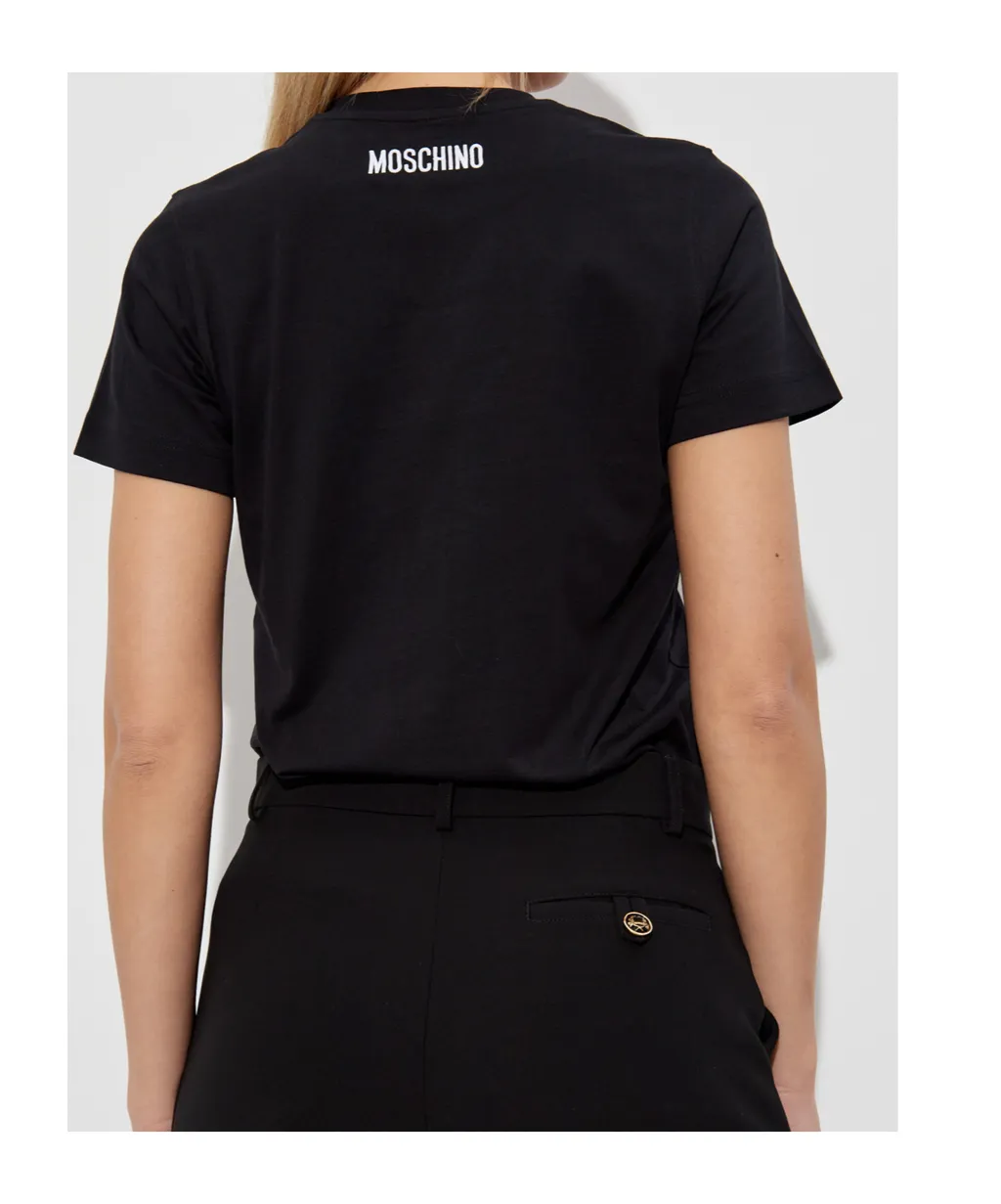 Moschino Goose Embroidered T-Shirt