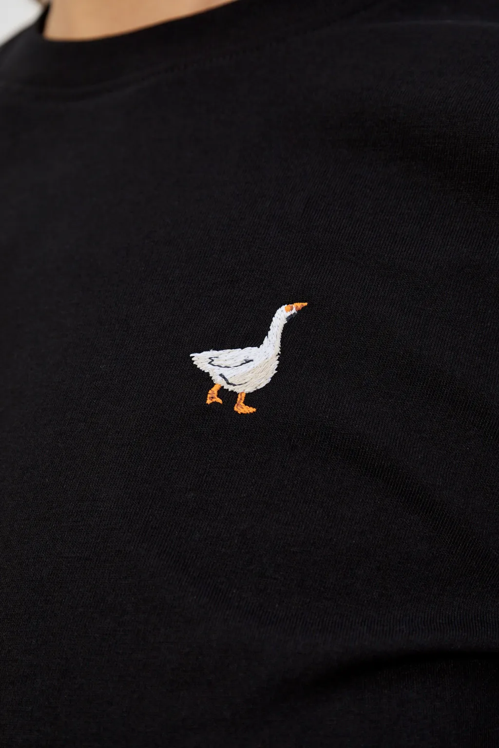 Moschino Goose Embroidered T-Shirt