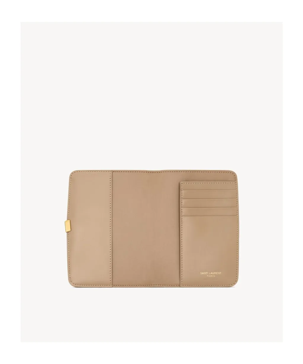 Voltaire Passport Case In Box Saint Laurent