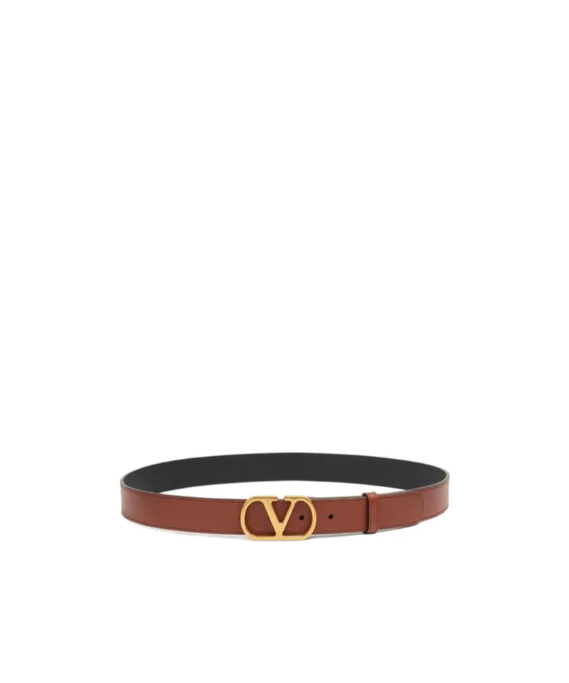 Valentino Vlogo Signature Buckled Belt
