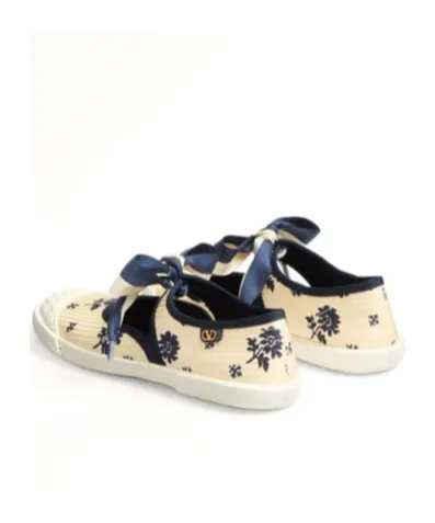 Valentino Bay By Bay Round-Toe Ballerina Sneakers