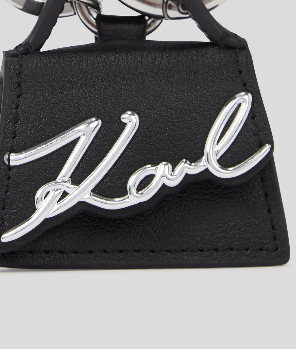 K/Signature Bag Keychain