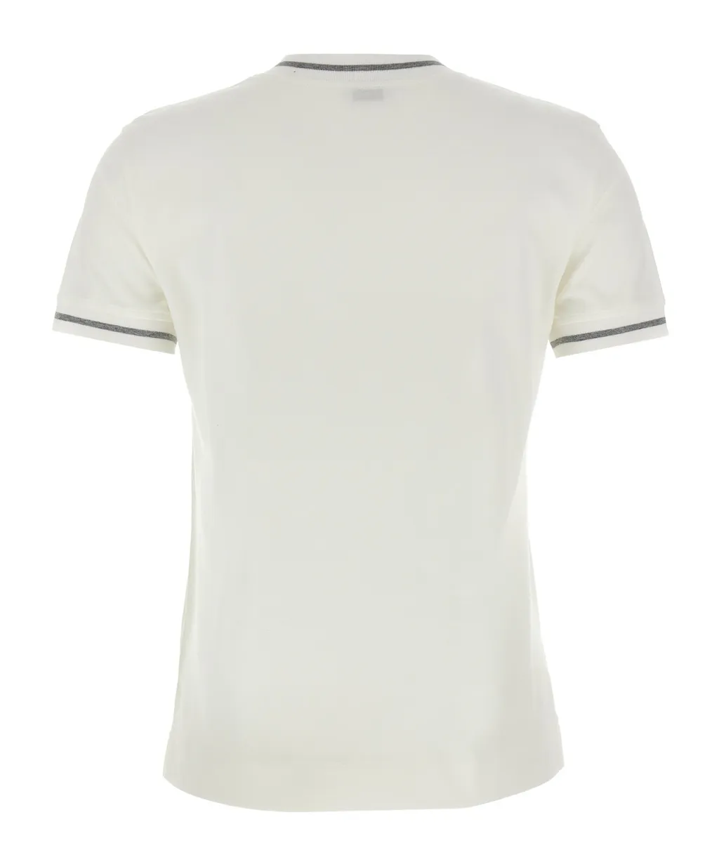 Brunello Cucinelli Logo Detail T-Shirt