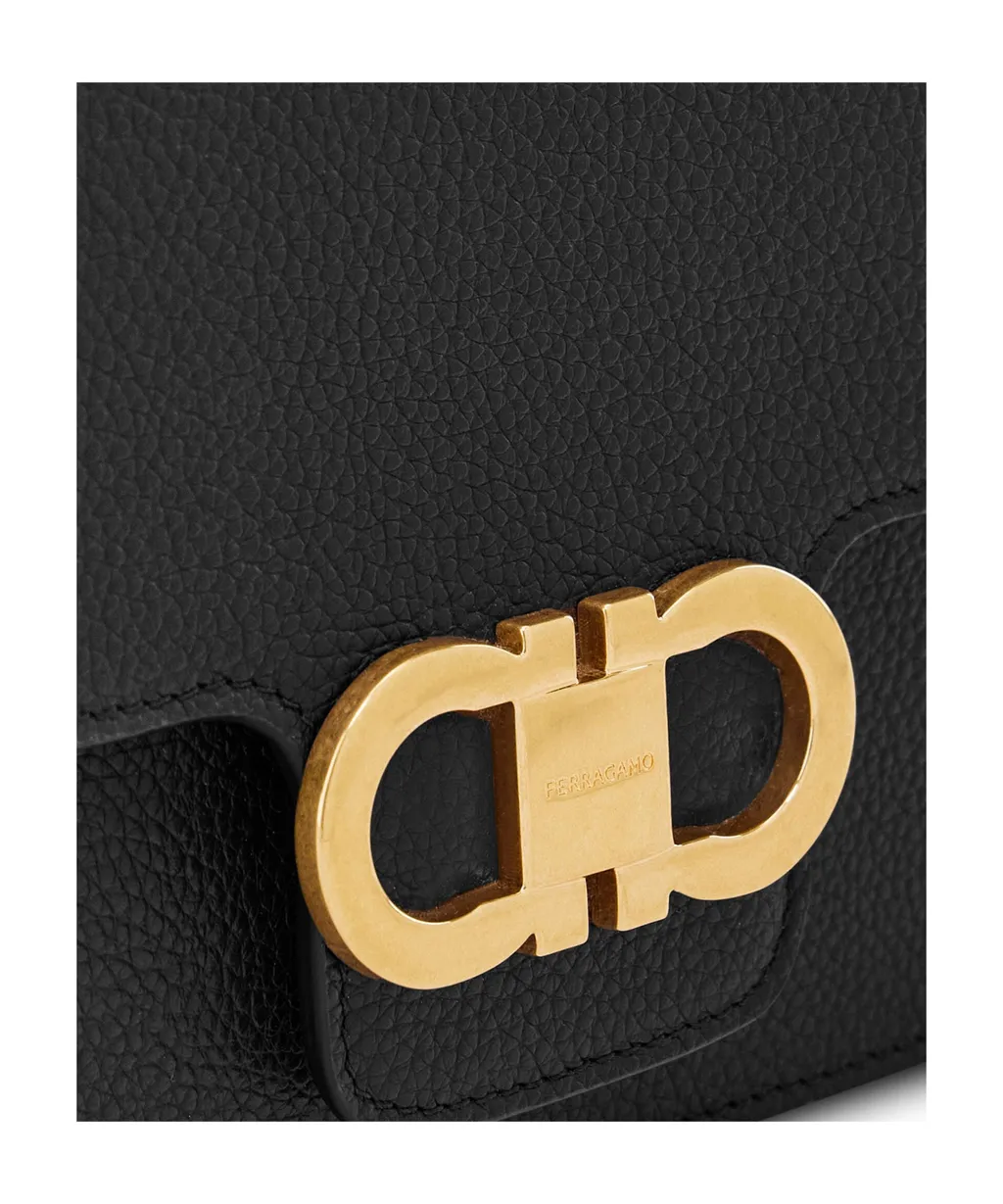 Ferragamo Gancini Foldover Crossbody Bag