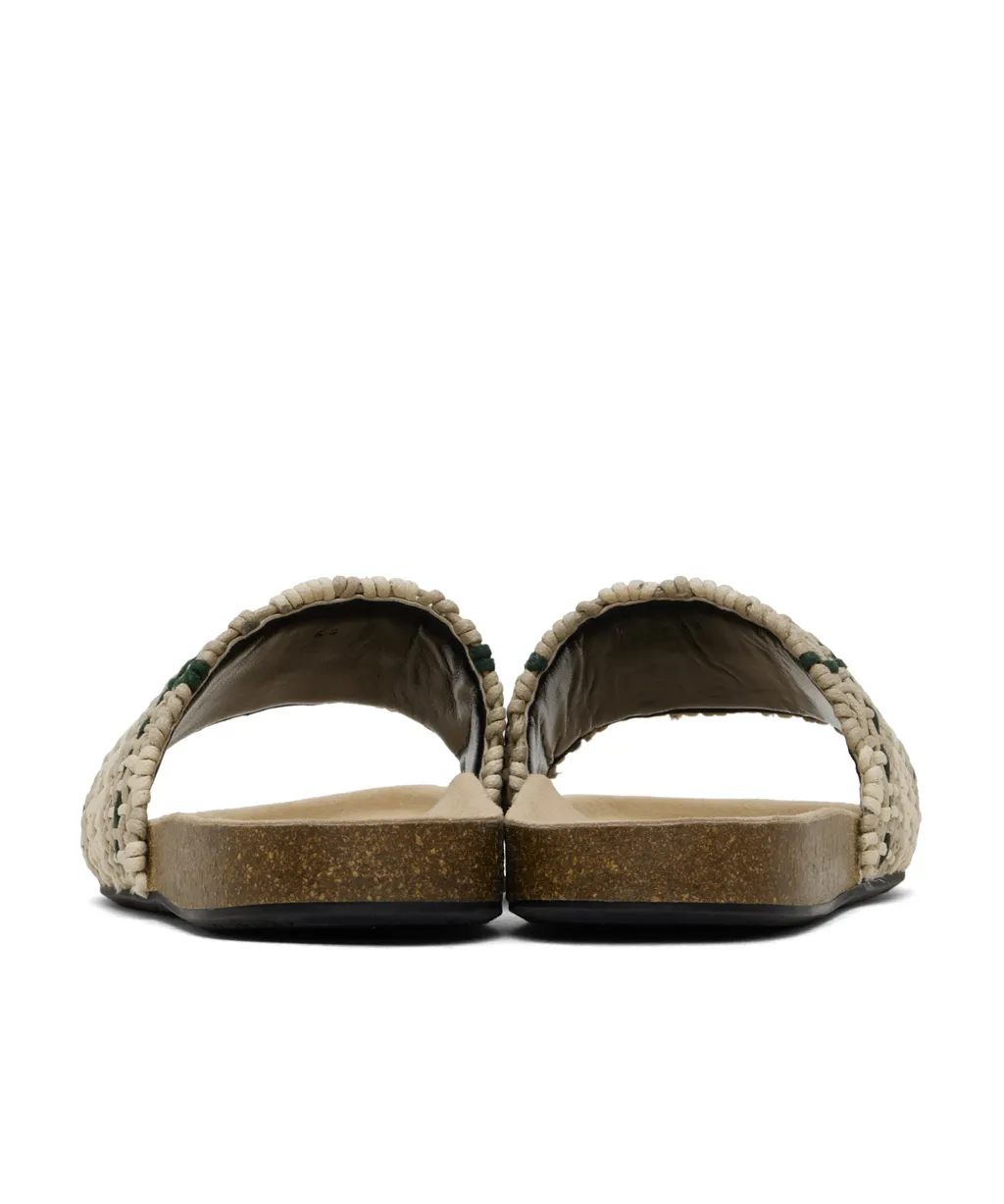 Woven Detail Slippers