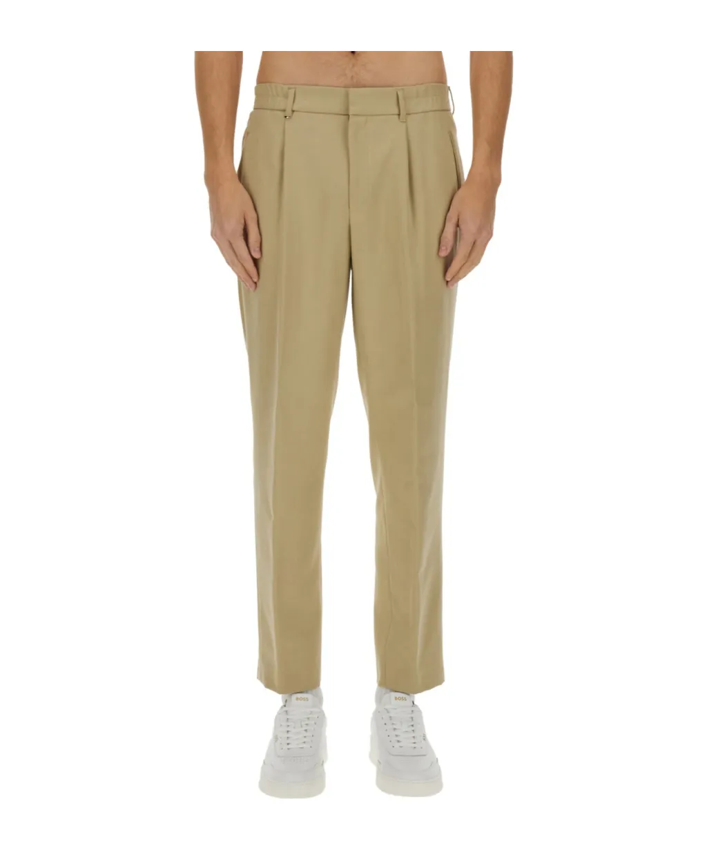 Casual Pants With Belt Loops
