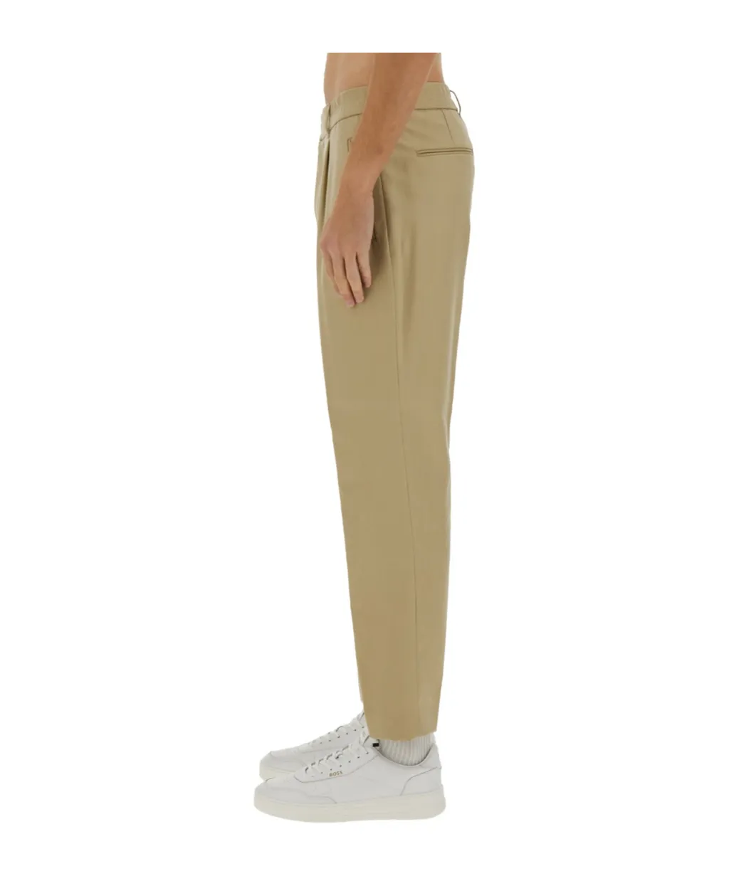 Casual Pants With Belt Loops