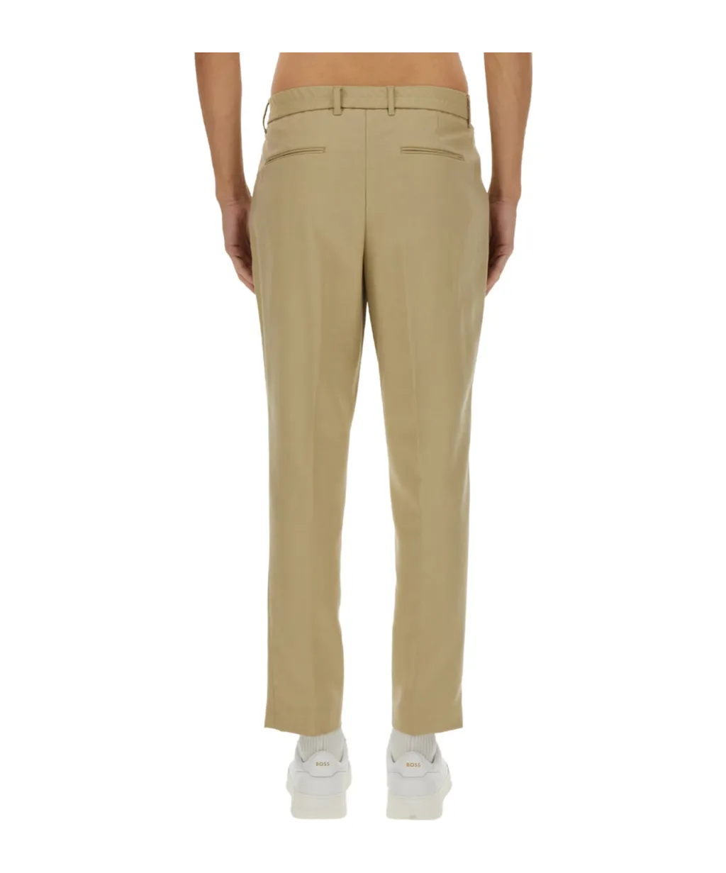 Casual Pants With Belt Loops