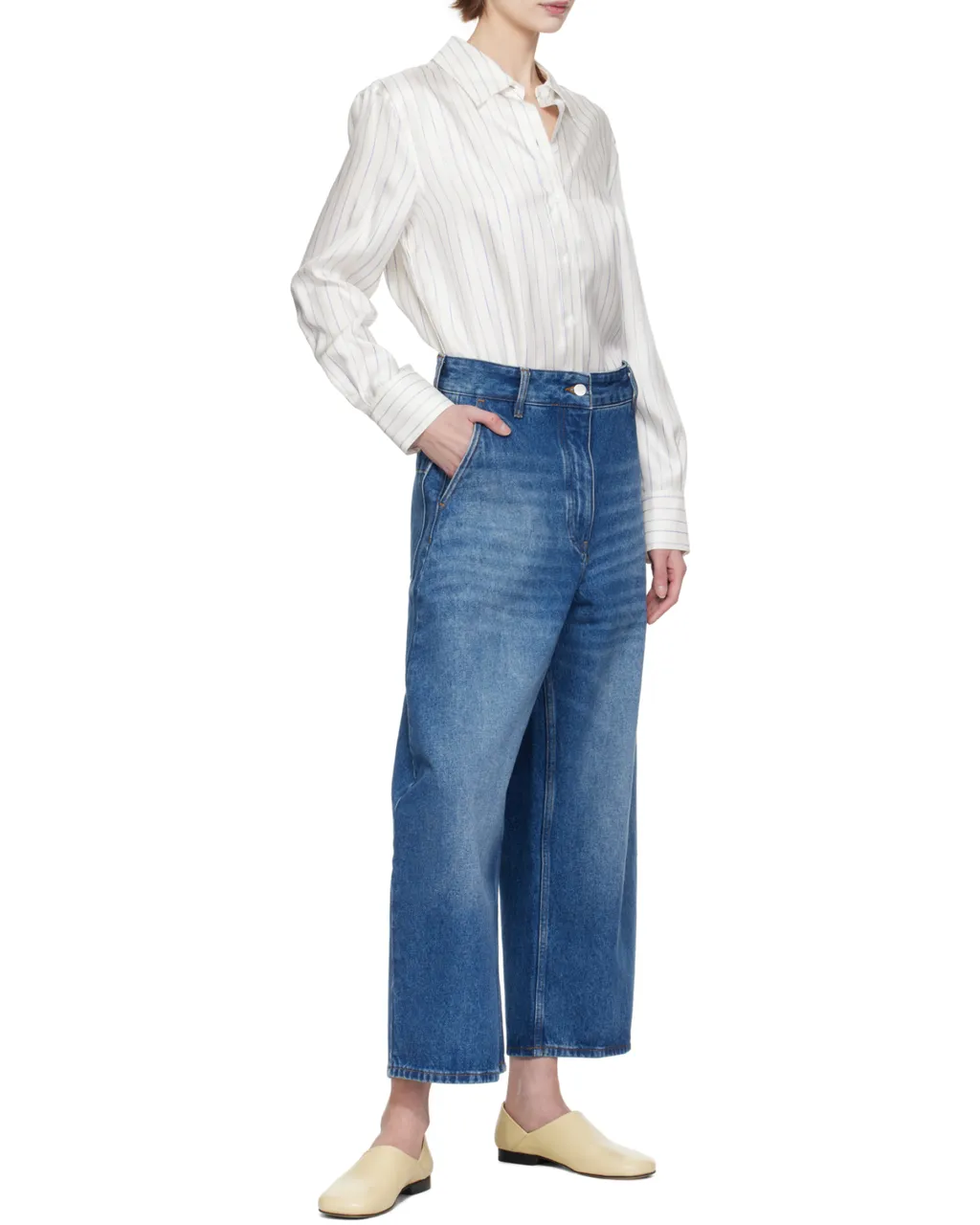 Studio Nicholson Chalco Tapered Leg Jeans
