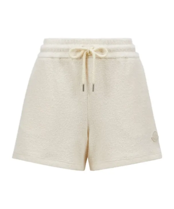 Moncler Logo Patch Drawstring Shorts