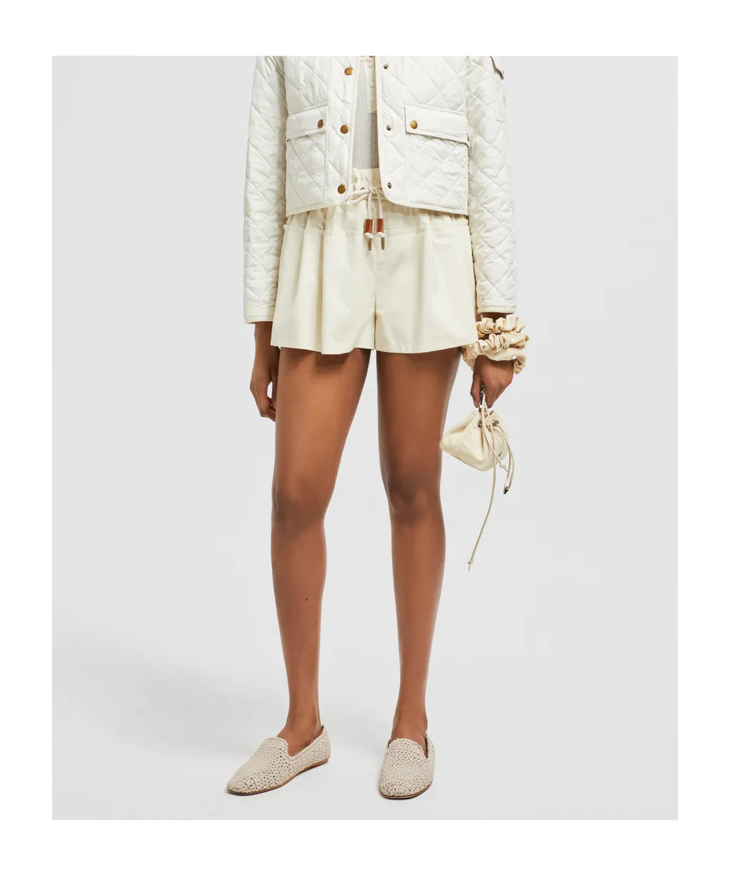 Moncler Flared Drawstring Shorts
