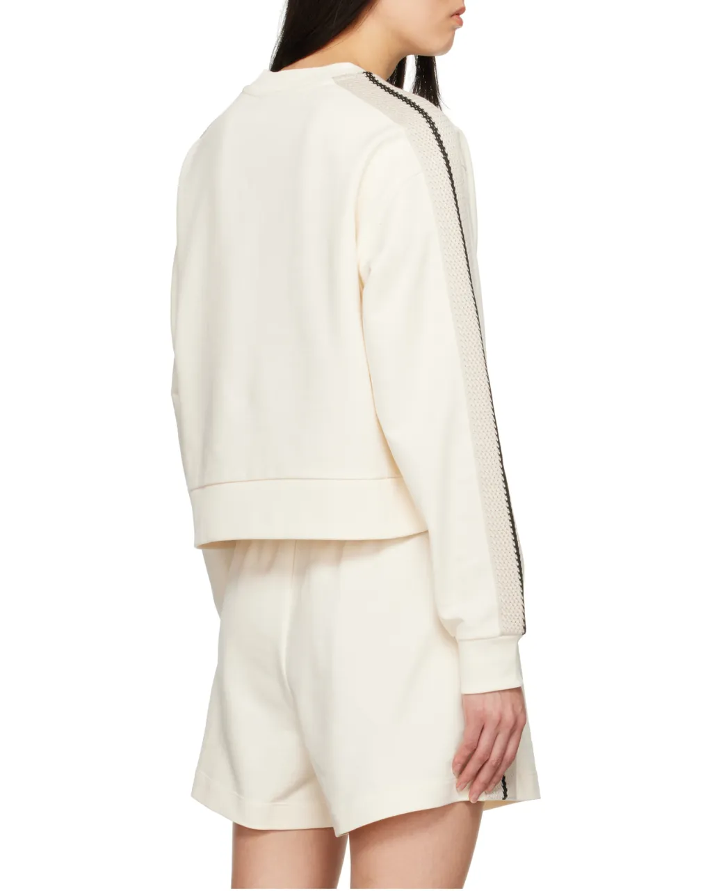 Moncler Logo Patch Crewneck Sweatshirt