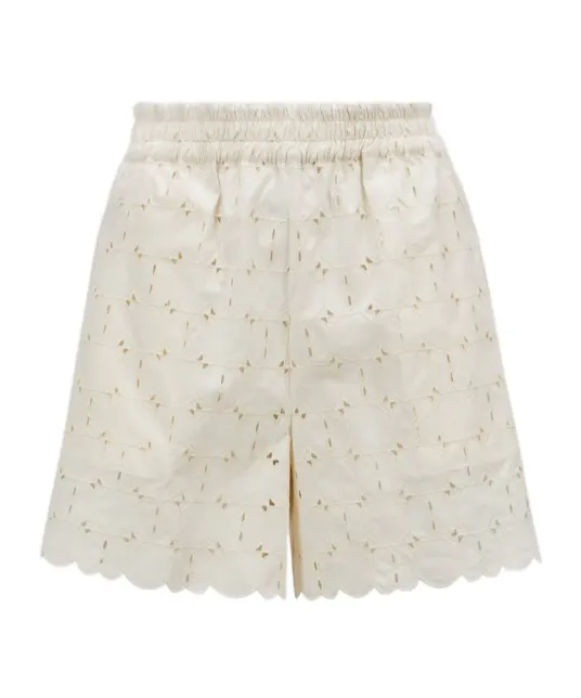Moncler Broderie Anglaise Shorts