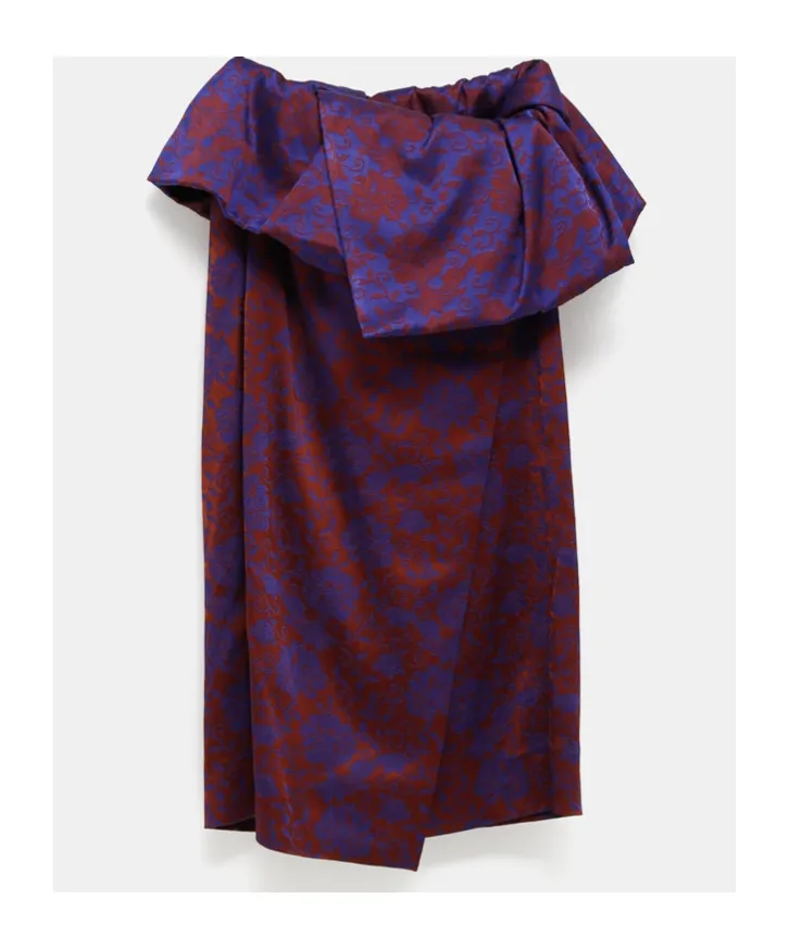 Turned Neck Dress
