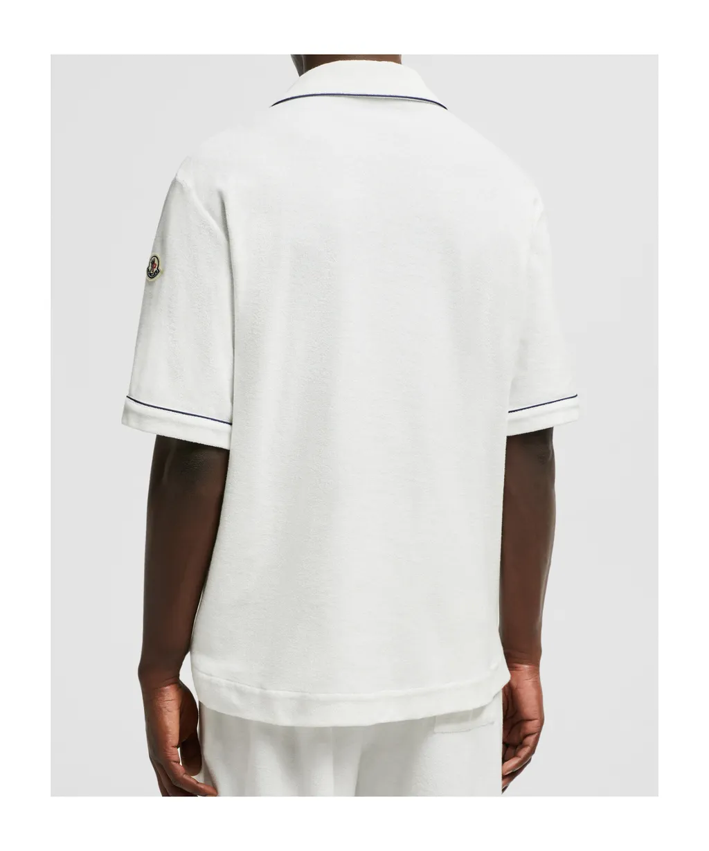 Moncler Toweling Short-Sleeve Shirt
