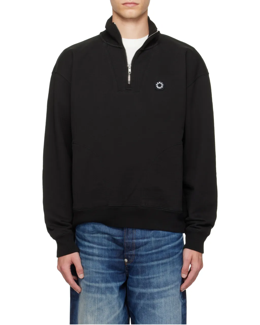 Kenzo Boke Flower 2.0 Embroidered Sweatshirt
