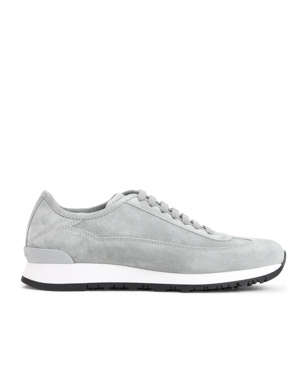 Panelled Suede Sneakers