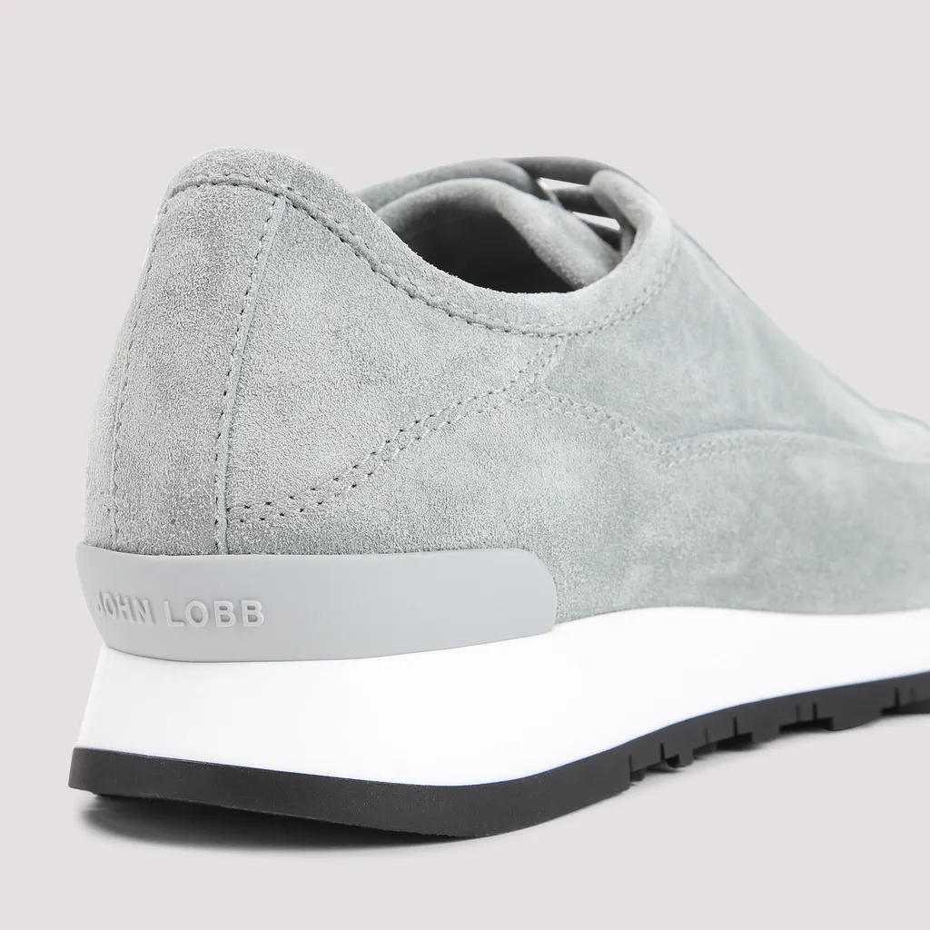Panelled Suede Sneakers