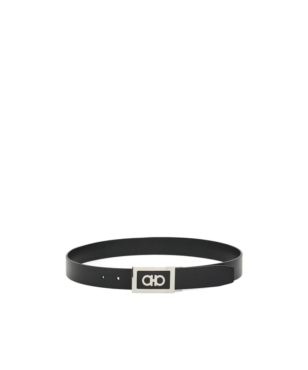 Ferragamo Gancini Reversible-Buckle Belt