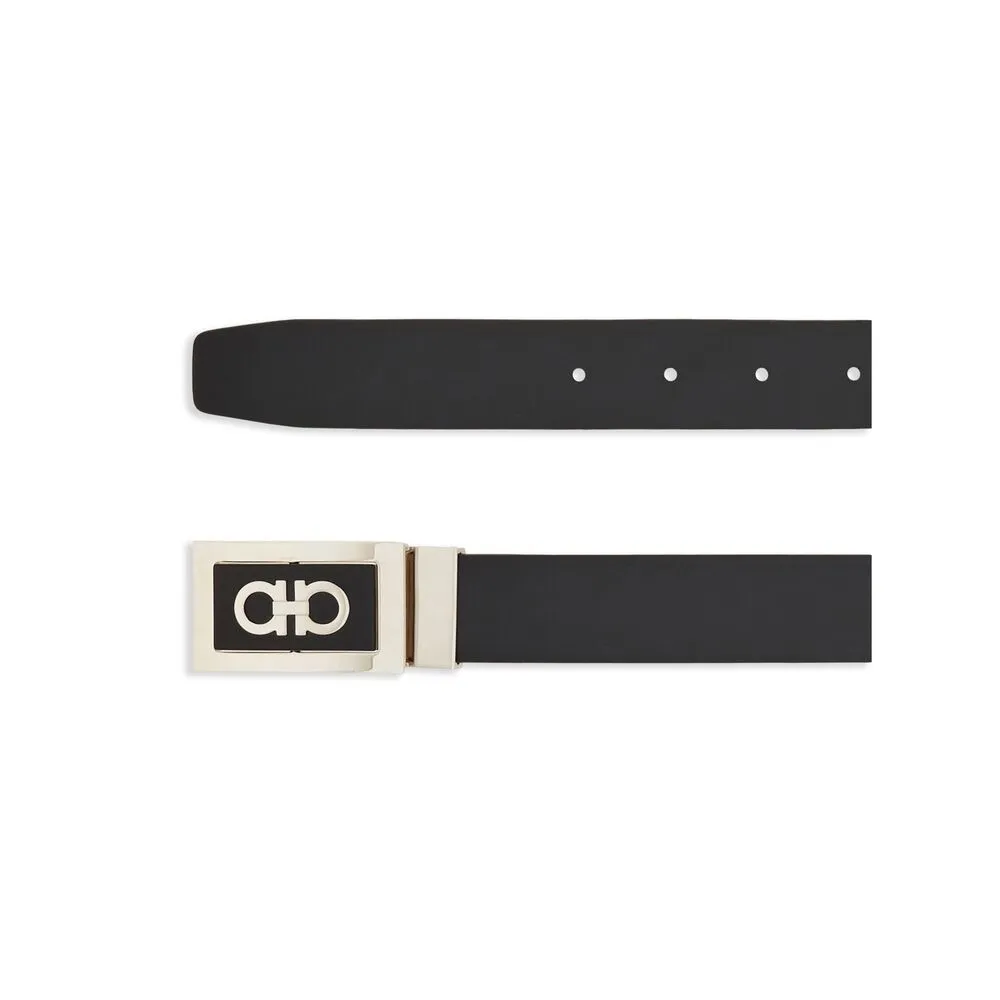 Ferragamo Gancini Reversible-Buckle Belt