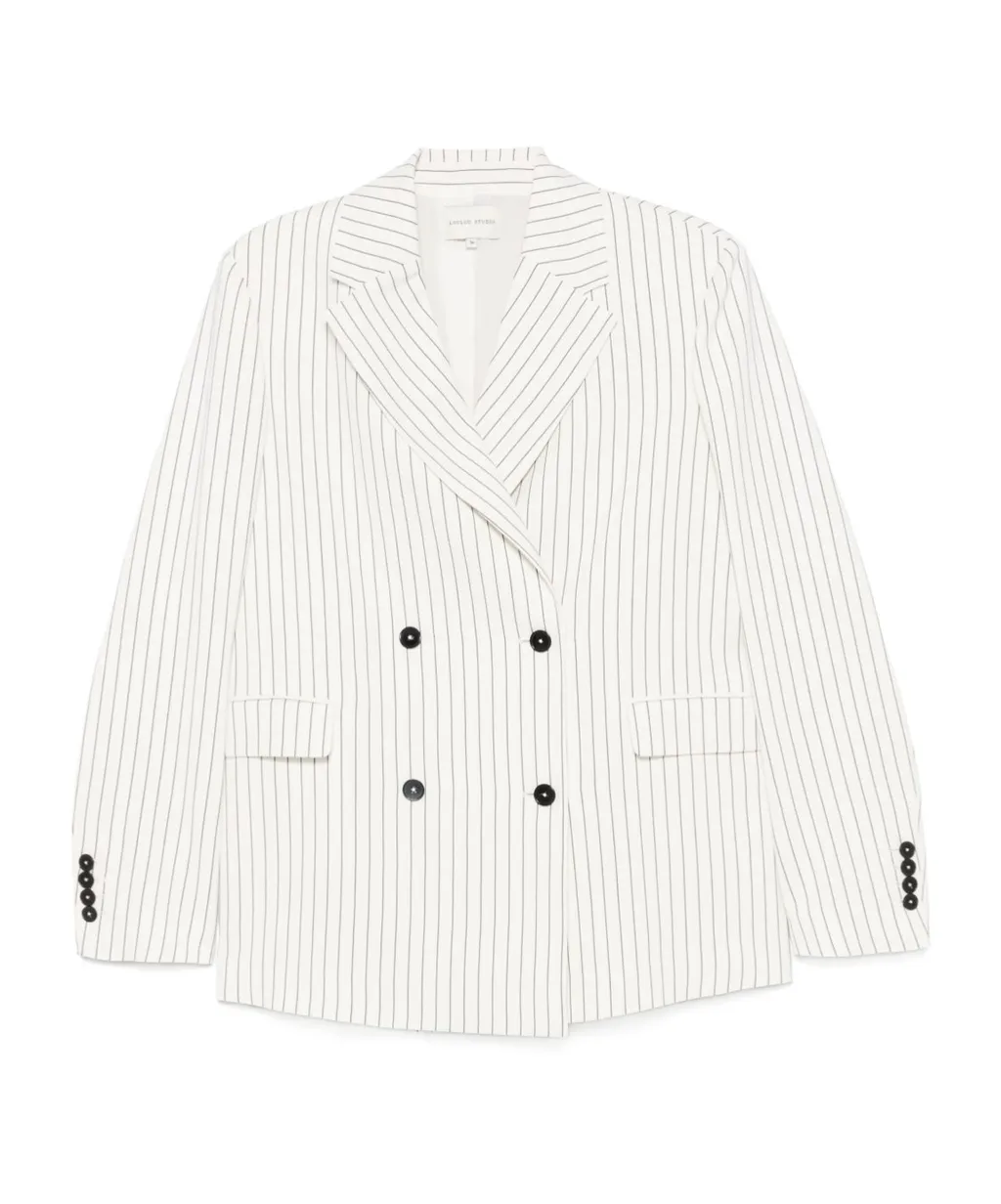 Striped Suit Coat