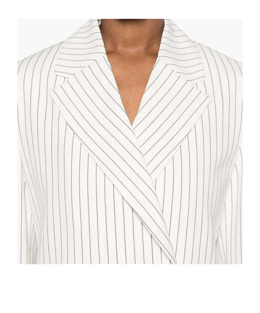 Striped Suit Coat