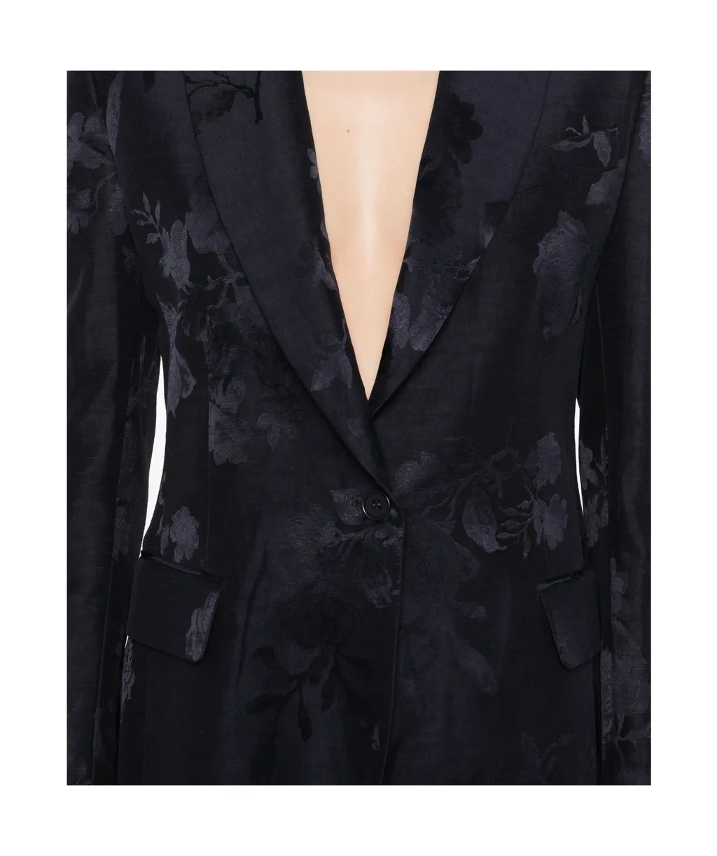 P.A.R.O.S.H. Single-Breasted Buttoned Jacket
