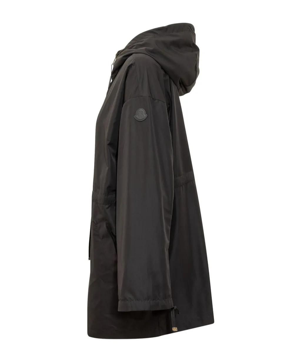 Moncler Saverne Drawstring Zip-Up Parka