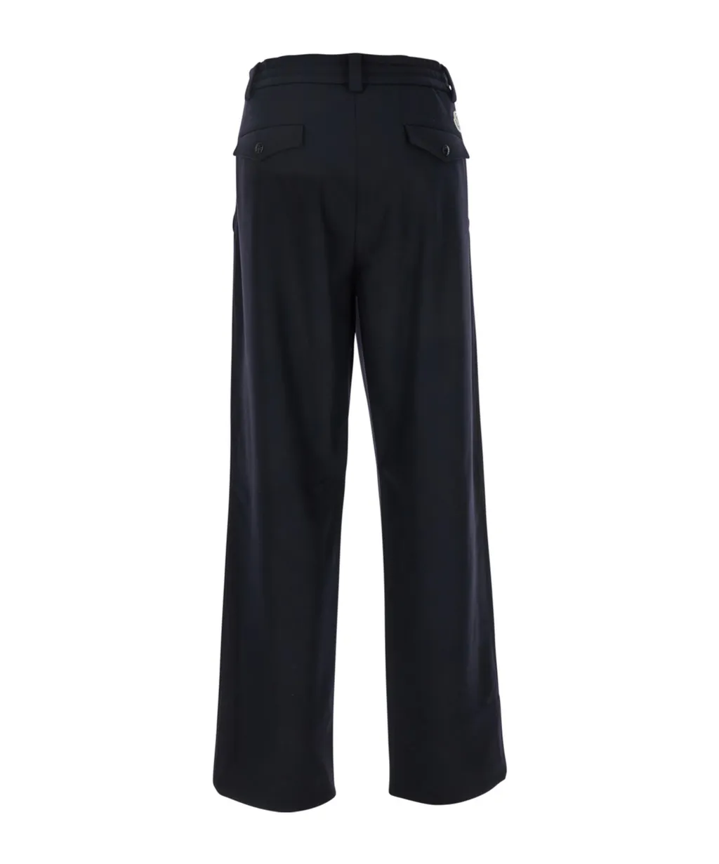 Virgin-Wool Trousers