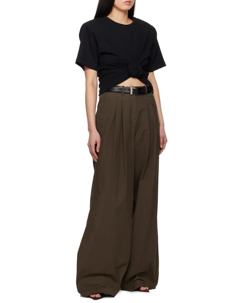 Magda Butrym Knotted T-Shirt